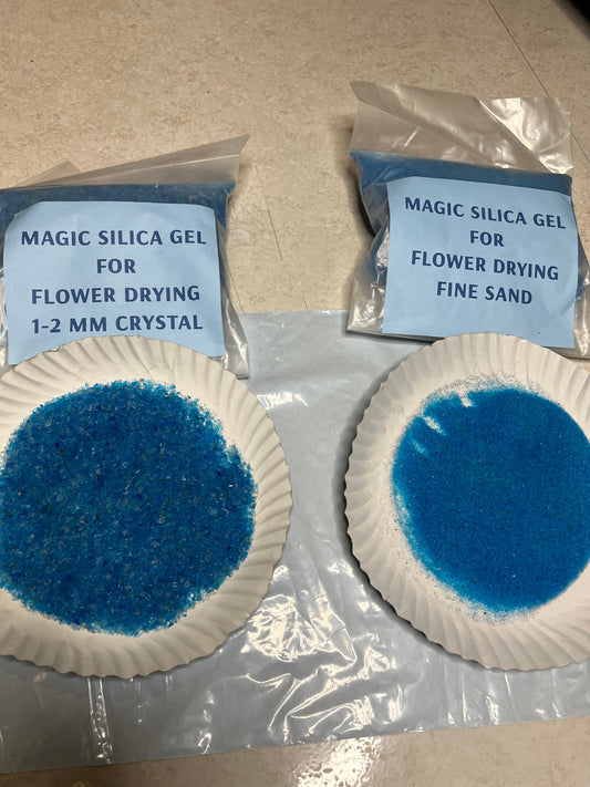 Blue Magic Silica Gel Crystal & Sand for Flower Drying in Resin Art | Silica Gel for Flower Drying
