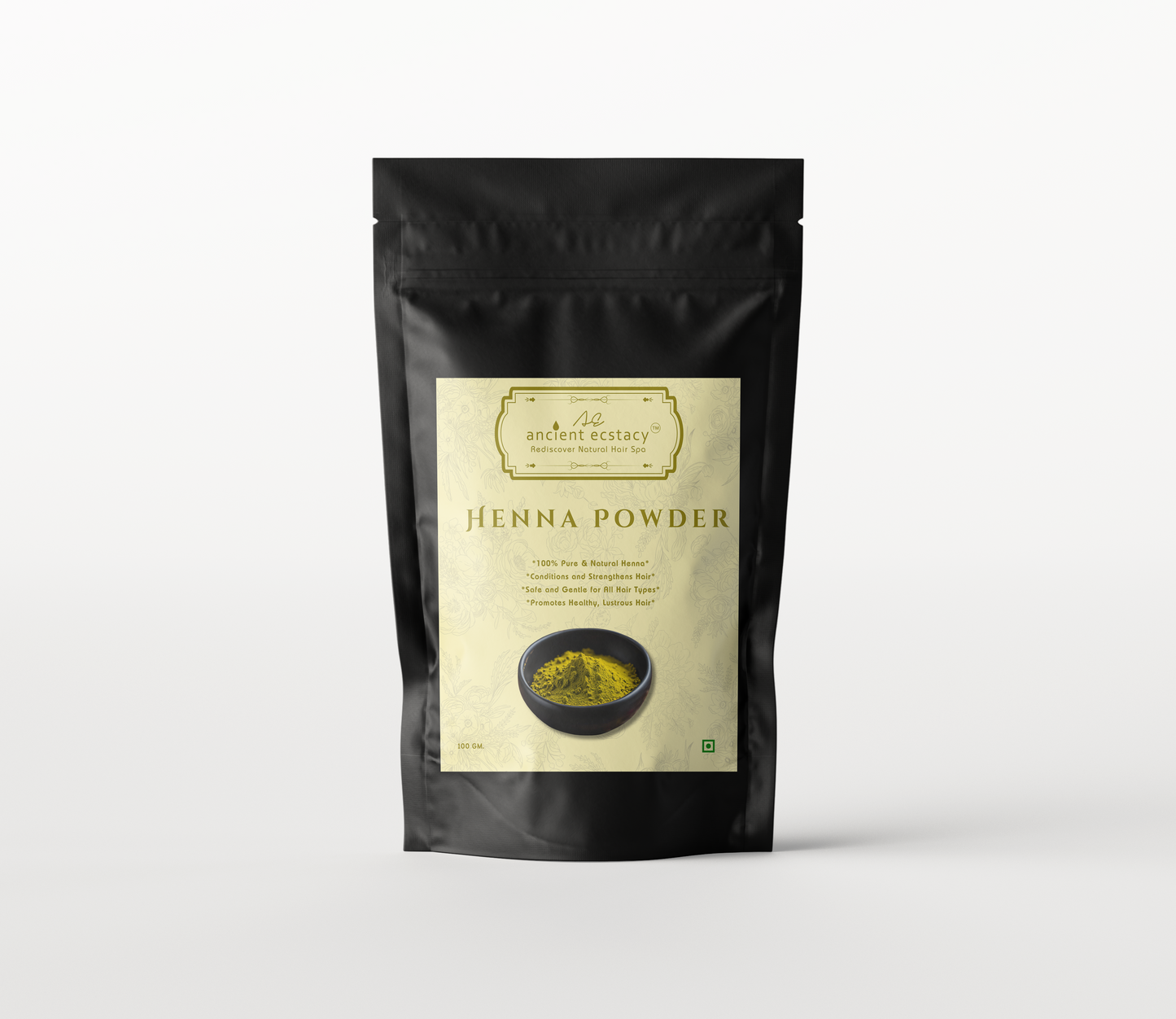 Henna Powder - For Natural Hair Coloring, Conditioning, and Shine 100g