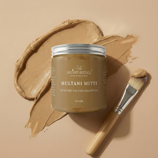 Ancient Ecstasy Traditional Multani Mitti - Extra Fine Fuller’s Earth (100g)